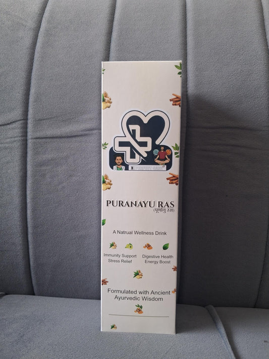 KK Perfect Care Puranayu Ras Natural Wellness Drink with Shilajeet, Arjun, Ashwagandha and 20+ Herbs