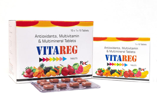 VITAREG Antioxidant Multivitamin & Multiminerals tablets (10 tablets)