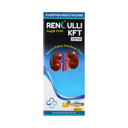 Evostan Healthcare Renculli KFT Syrup, Pineapple Flavour, 200 ml
