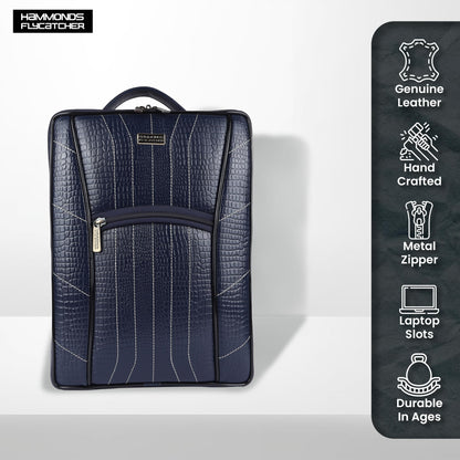 HAMMONDS FLYCATCHER Genuine Leather Laptop Backpack for Men and Women -- image 8