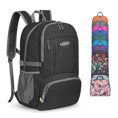 G4Free 40L Lightweight Packable Hiking Backpack with Wet Pocket, Wateproof Handy Foldable Camping Outdoor Travel Daypack