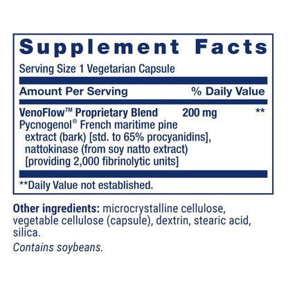 Life Extension Venoflow, 30 Vegetarian Capsules- image 8