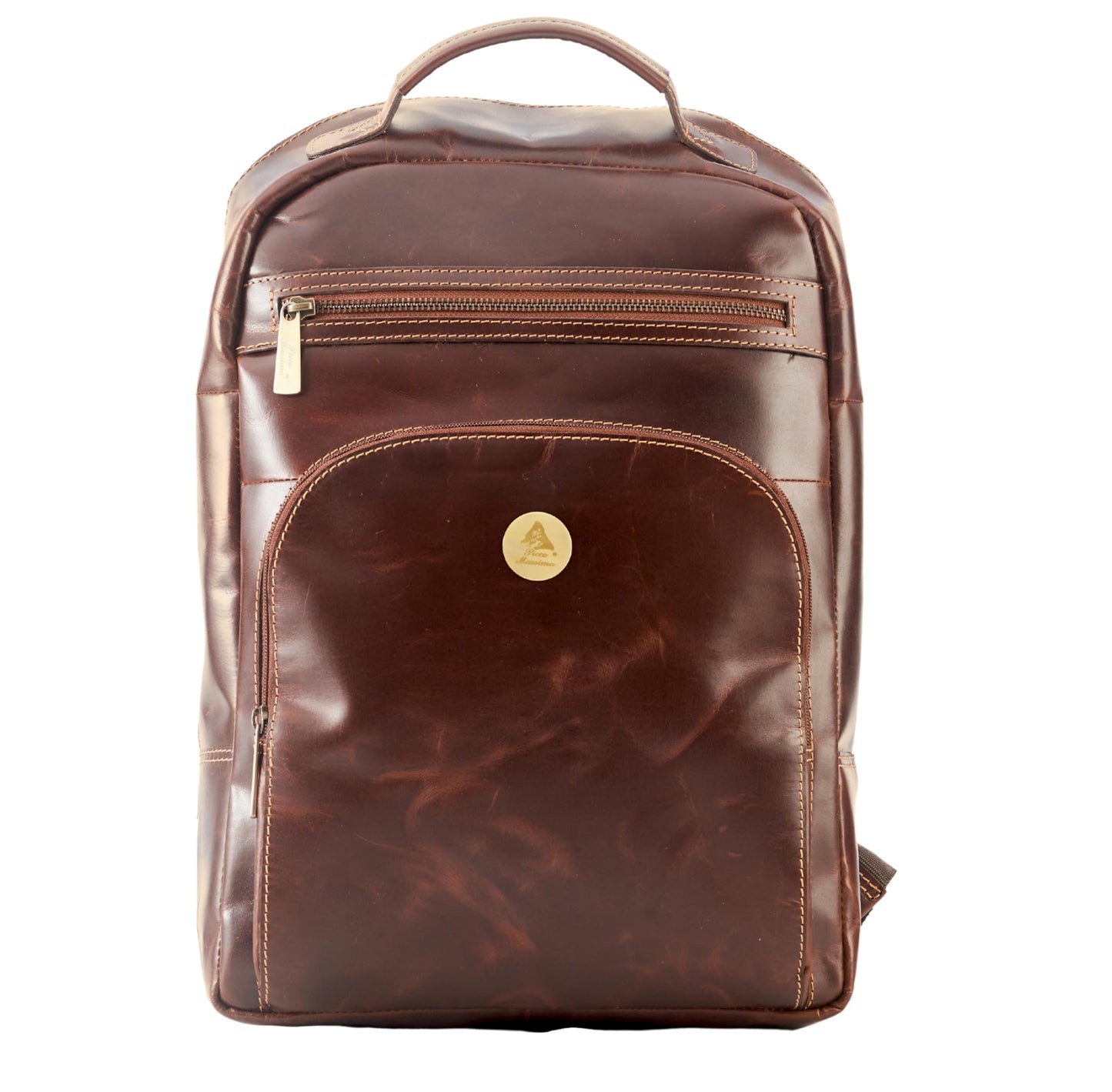 PICCO MASSIMO Leather Laptop Backpacks Professional Office Accessory | Durable L