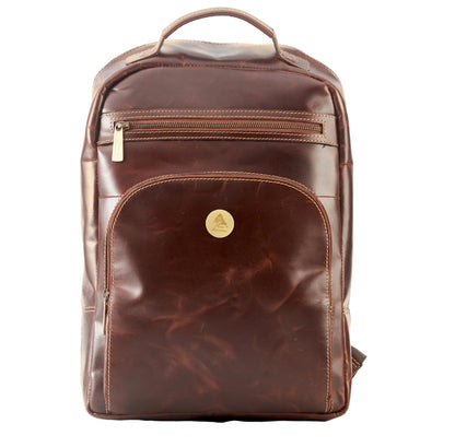 PICCO MASSIMO Leather Laptop Backpacks Professional Office Accessory | Durable L