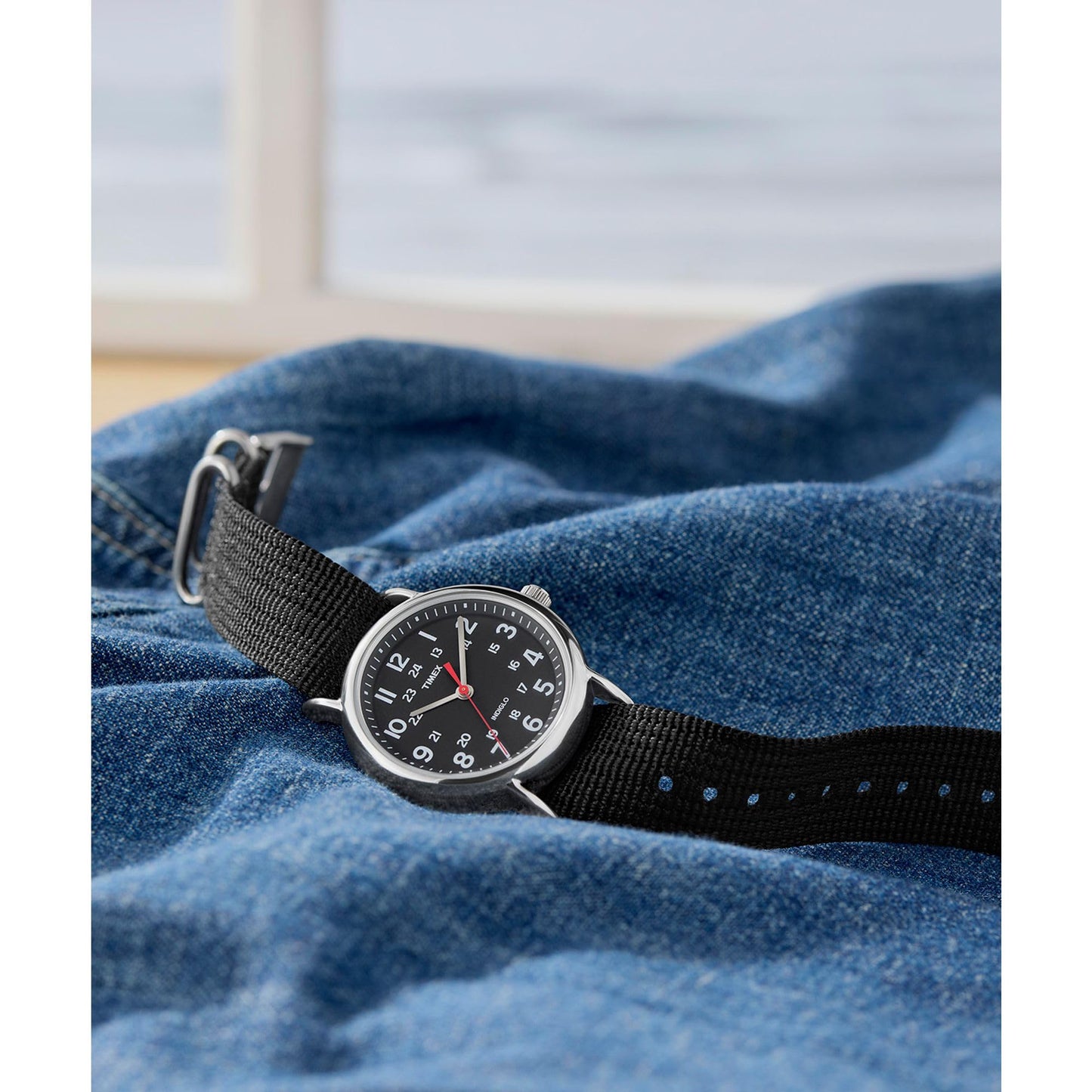 TIMEX Weekender Classic Black Round Dial Analog Unisex's Watch - T2N647UJ