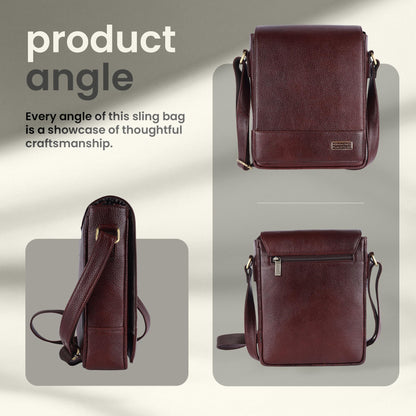 HAMMONDS FLYCATCHER Unisex Messenger Bag (Brown)