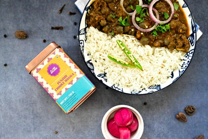 Home Kouzina Punjabi Chhole Masala - 150g | Perfect for Traditional Punjabi Chhole, Curries, and More | No Artificial Additives | Made in Small Batches | 100% Natural Ingredients