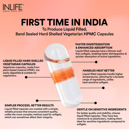 INLIFE Pure MCT Oil C8 C10 Keto Diet Friendly Advanced Products, 500mg- image 7