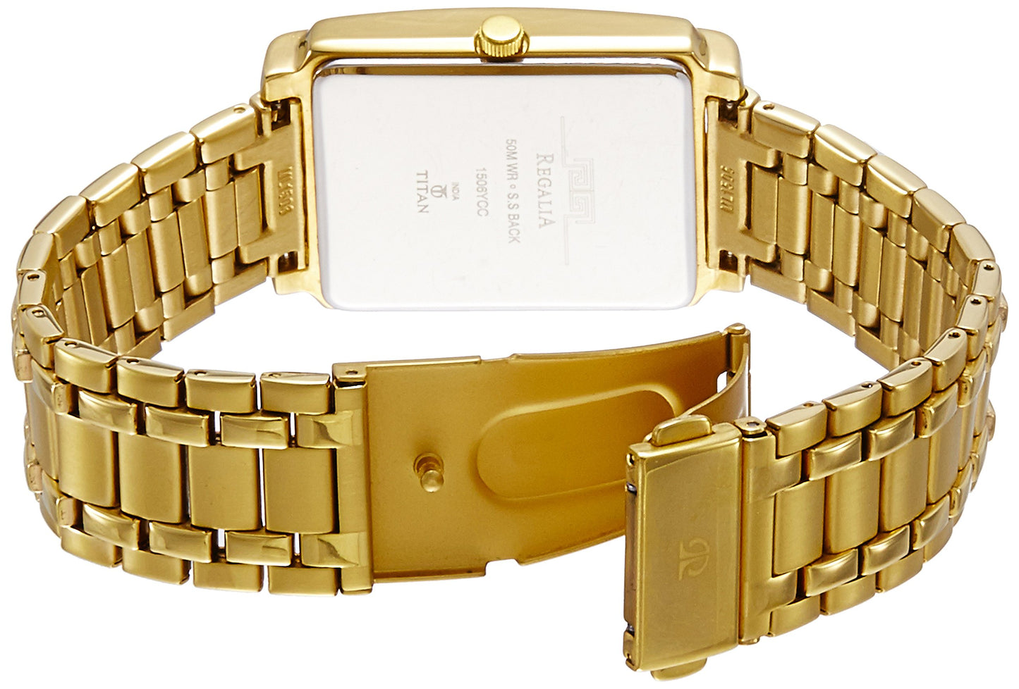 Titan Regalia Analog Beige Dial Men's Watch-NL1506YM02/NP1506YM02- image 5