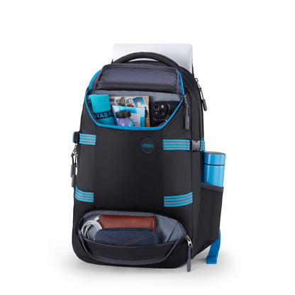 American Tourister Magna Pace | 40 Ltrs | 2 Compartments | Bottle Pocket | Ergonomic Padded Back Panel & Shoulder Straps | Outdoor Laptop Backpack | 1 Year International Warranty | Black
