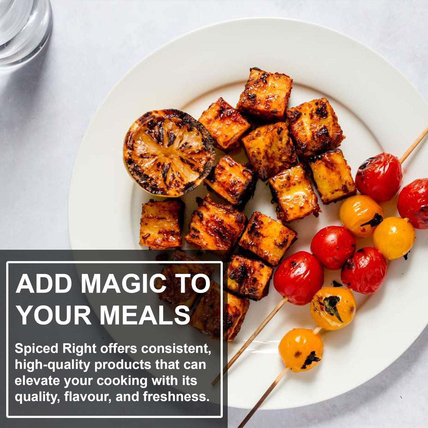 Spiced Right Tandoori Masala: 100g of Rich, Smoky Powder Masala with Garlic for Tikka, Tandoori Chicken & Paneer – Vibrant Red, Perfect for Marinating.