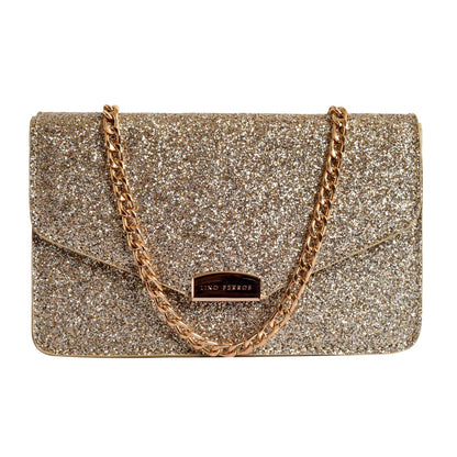 Lino Perros Women Golden Sling Bag