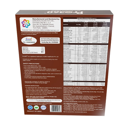 Pro360 Kids Nutrition & Protein Health Supplement Powder for Growing Children, Improves Growth, Active & Strong – 200g Refill Pack (Chocolate Flavor - Pack of 1)