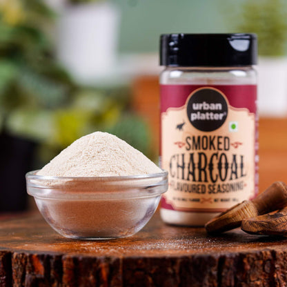 Urban Platter Smoked Charcoal Seasoning, 100g (Add Smoky flavour to dishes instantly!)