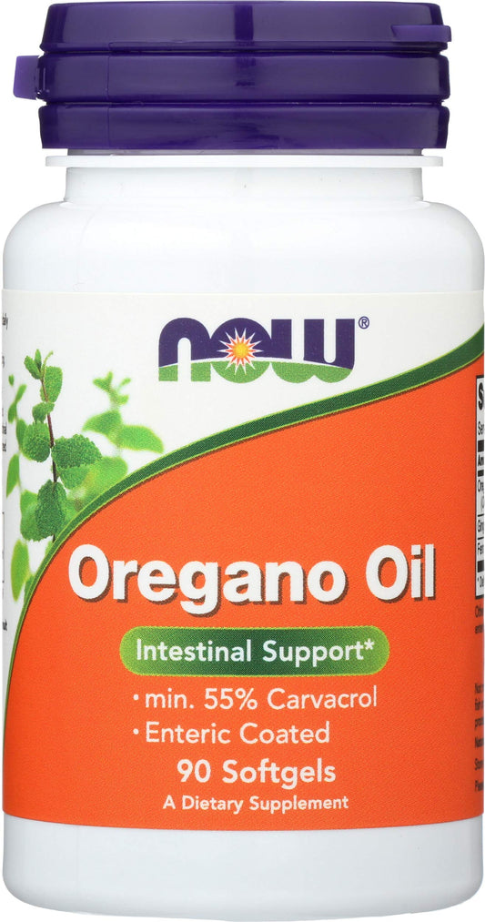 Now Foods OREGANO OIL ENTERIC COATED Softgels