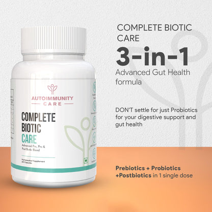 Autoimmunity care Complete Biotic Care | 3-in-1 Prebiotic, Probiotic &- image 8