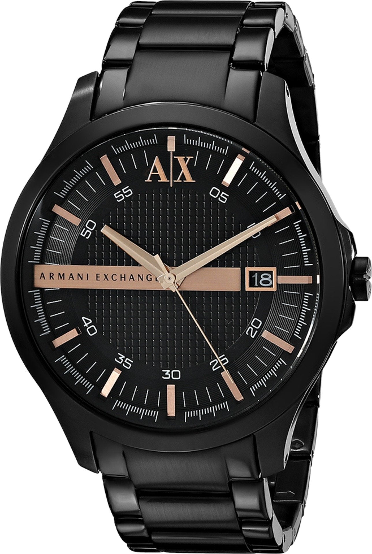 Armani Exchange Stainless Steel Men's Ax2150 Black Analog Watch