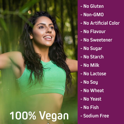 HealthyHey Nutrition Magnesium Aspartate -120 Vegetabel Capsules