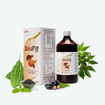 KAYNA HEALTHCARE Maintain Healthy Glucose Levels Naturally with Diabetes Care Syrup - Ayurvedic Syrup | 450ml
