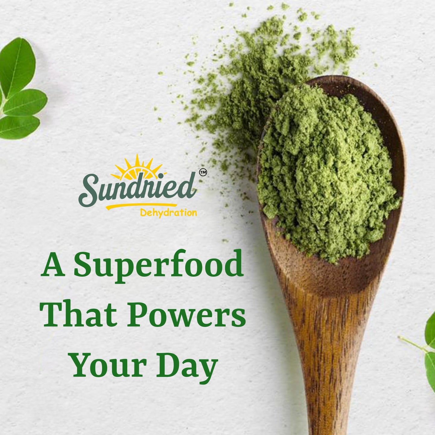 Sundried Dehydration Moringa Leaves Powder 200 gm | From Pure Drumstick Leaves Good for Immunity, Digestion, Skincare and Haircare, Murungai Powder for Energy, Rich In Vitamins & Minerals Super Food