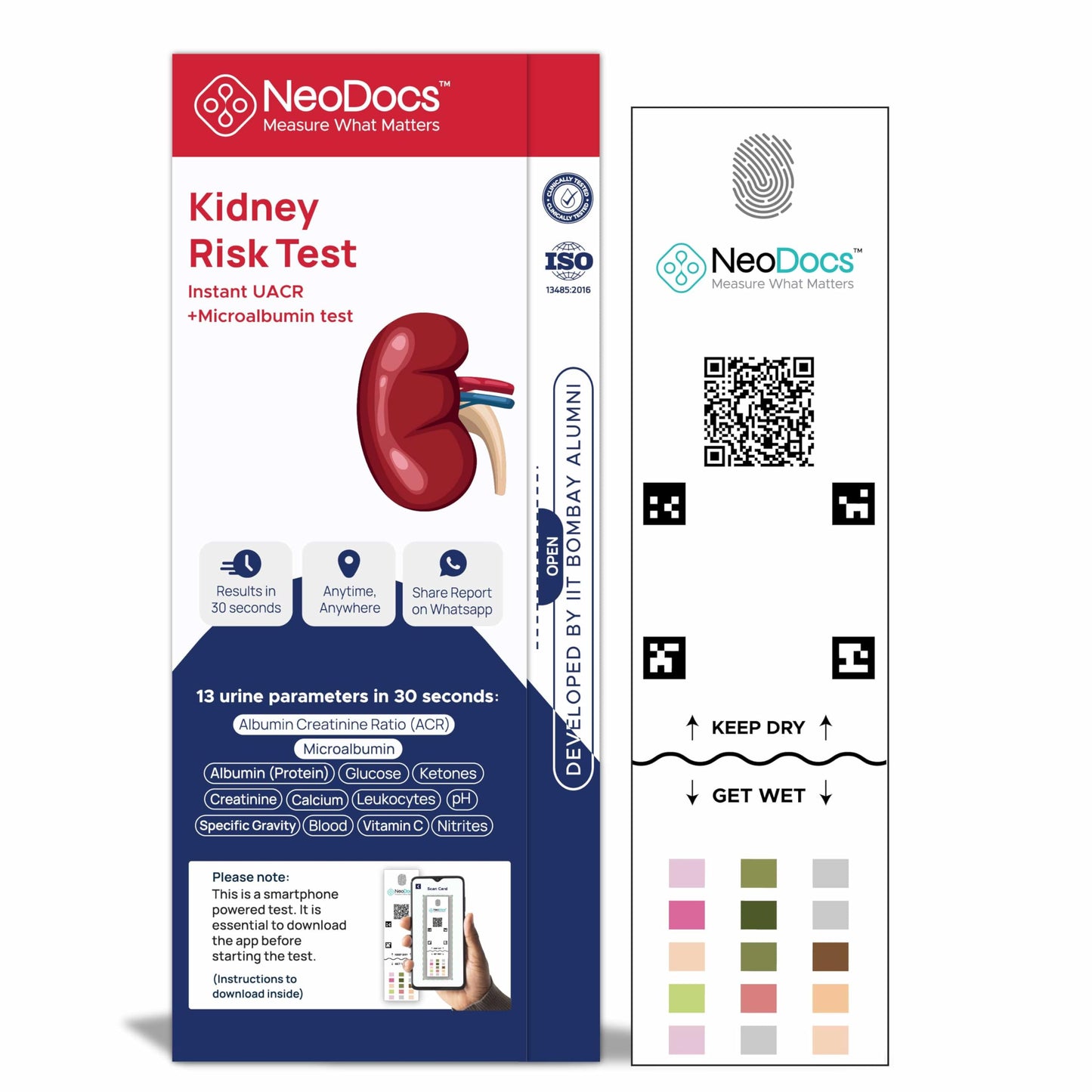 Neodocs Kidney wellness Urine test | Pack of 1