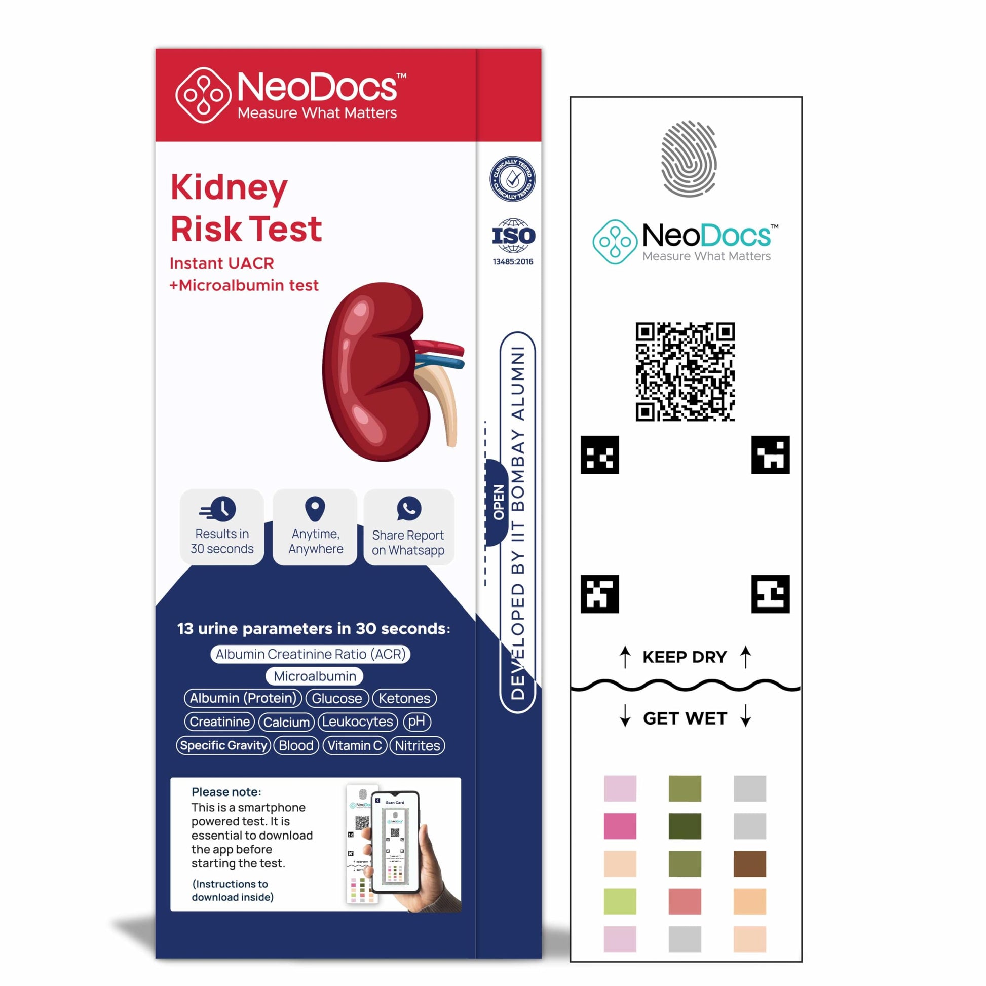Neodocs Kidney wellness Urine test | Pack of 1