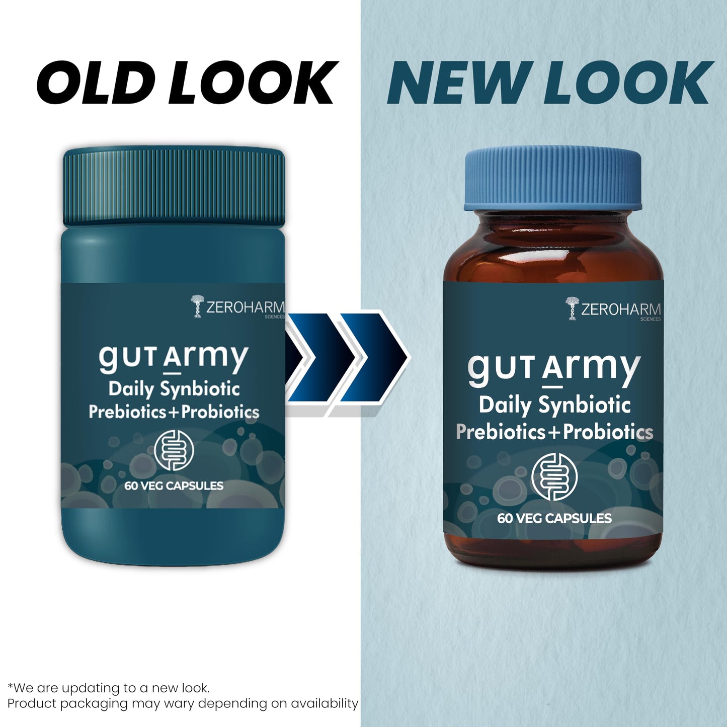 Holistic Curcumin ZEROHARM Gut Army Probiotics Supplement for Men & Wom- image 7