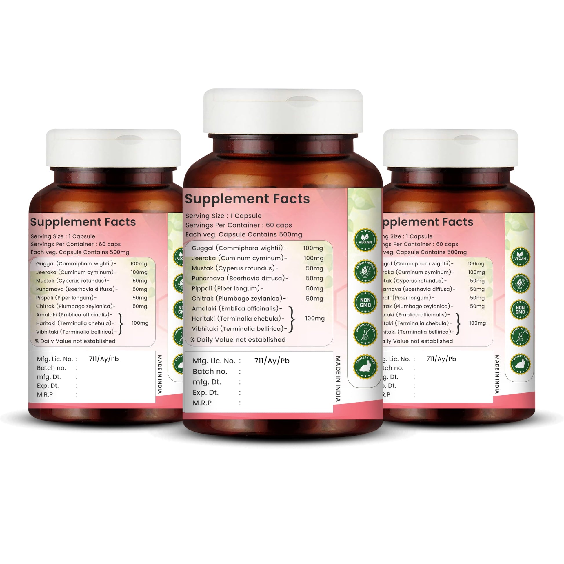 Vedikroots InchEase | Ayurvedic Supplement for Healthy Weight Loss Mana- image 5