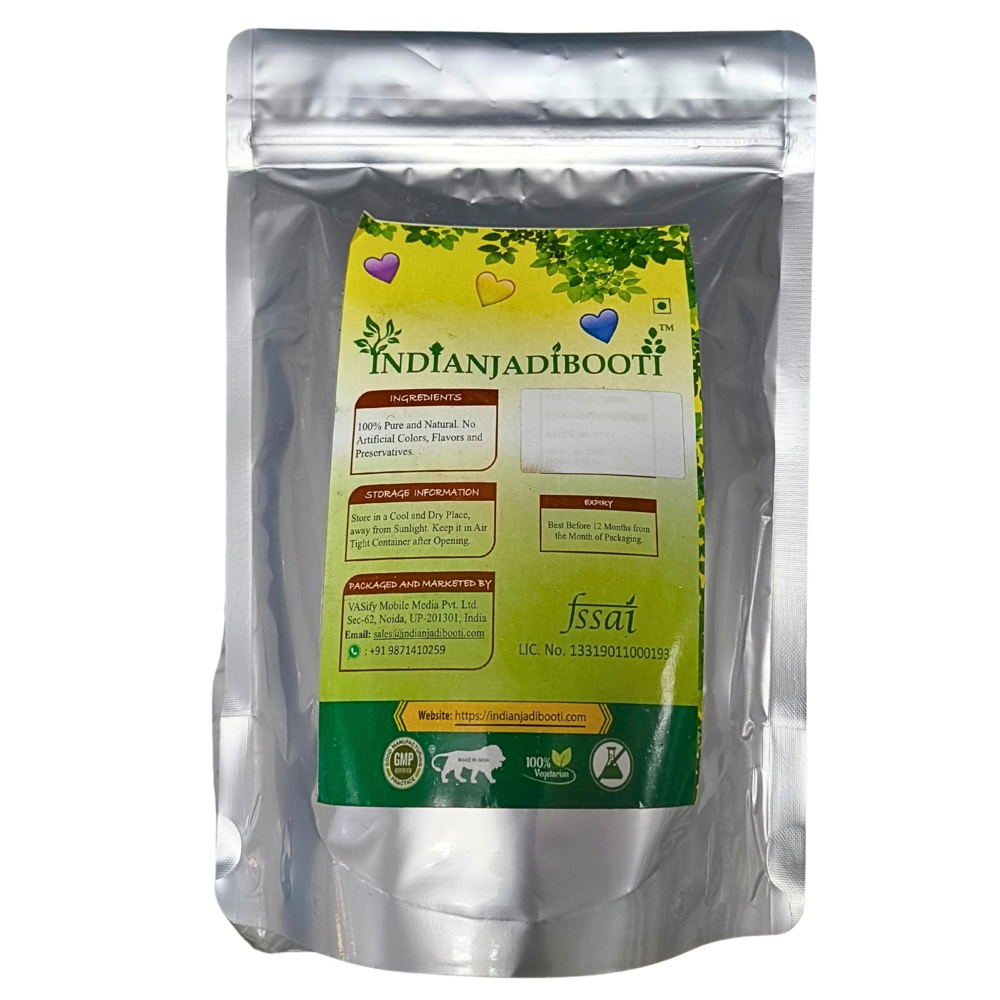 IndianJadiBooti HadJod Cissus Powder Bone & Joint Wellness (400 Grams P- image 2