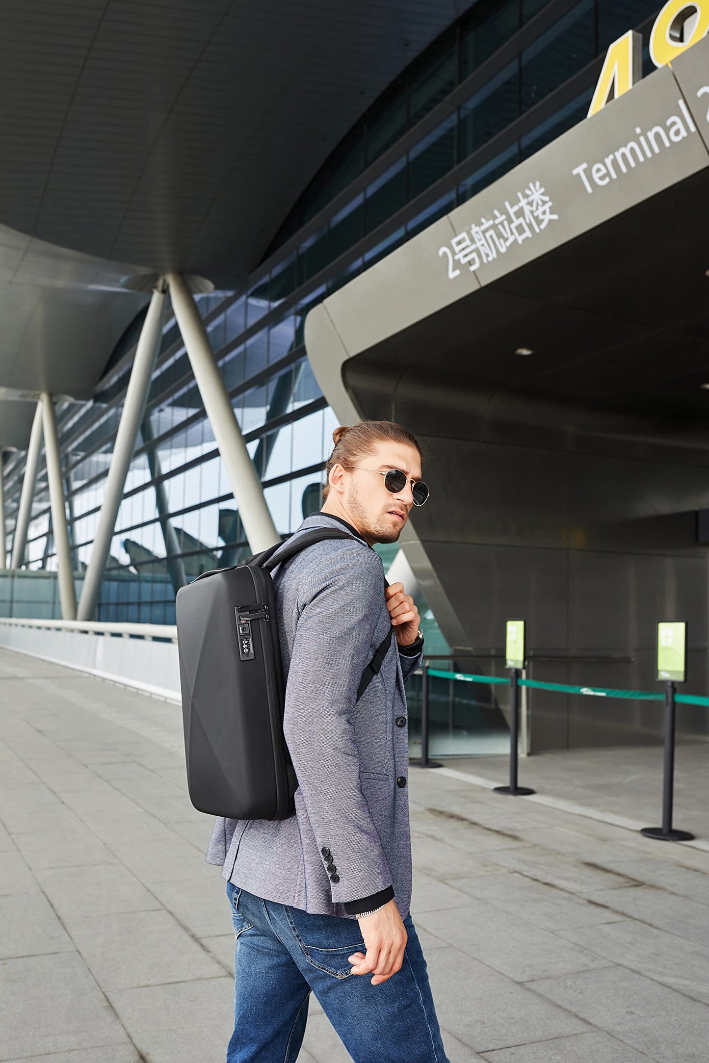 Red Lemon Bange Medium Size Multi Functional Water-Resistance Anti Thef- image 2