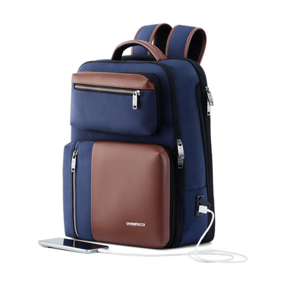 ONNIRICO Summit Ascent 3-in-1 Laptop Backpack for Men, 21.6L Convertible Travel