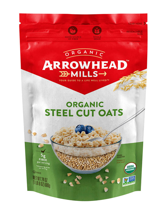 Arrowhead Mills Gluten Free Steel Cut Oats Hot Cereal - 24 Ounce