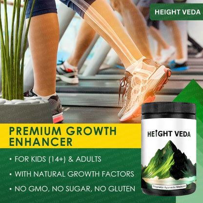 VegHerbs Original Height Veda Supreme Formula Powder 400gm with Double- image 5
