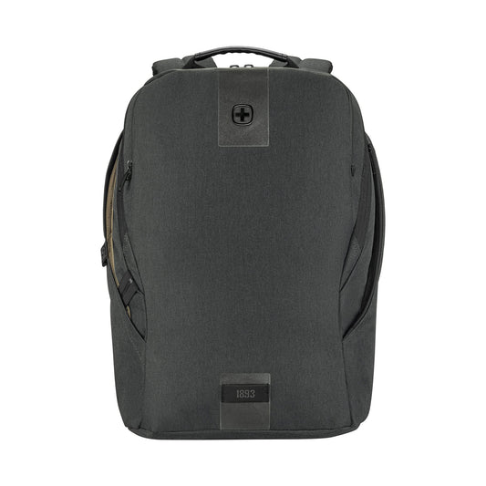 WENGER, MX ECO Light, 16 Inch Laptop Backpack, 20 Liters Charcoal, Swiss Designe
