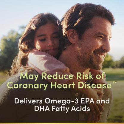 Nature's Bounty Omega-3 Fish Oil Odorless, 1000 mg, 120 Softgels