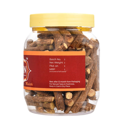 JMN Mulethi Root Stick for Eating - Licorice Root - Athimathuram - Jesthamadh for Health Care