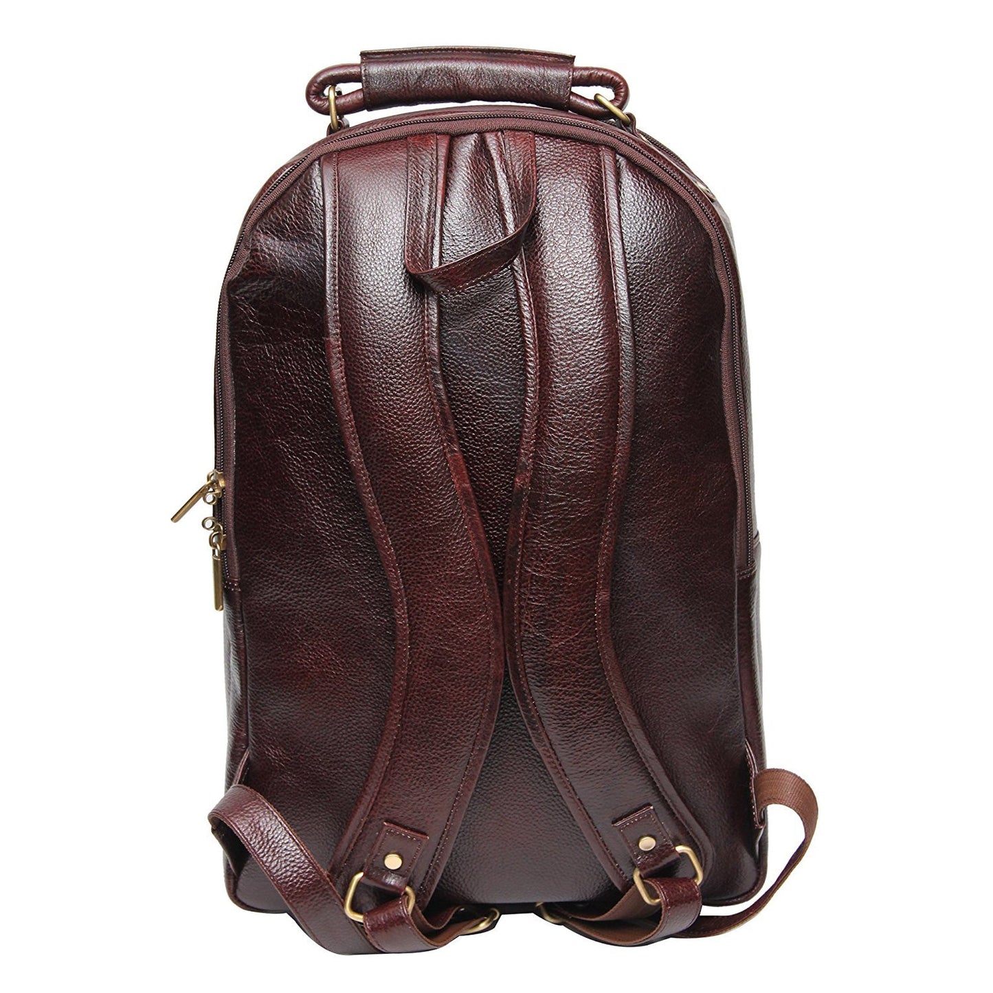 Leathers Villa Leather Villa Leather LV Backpack Bag for Men |15.6'' La- image 2