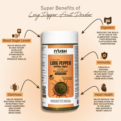 IYUSH Herbal Ayurveda Long Pepper Powder – 250gm | Pipli Powder | Pipli- image 6