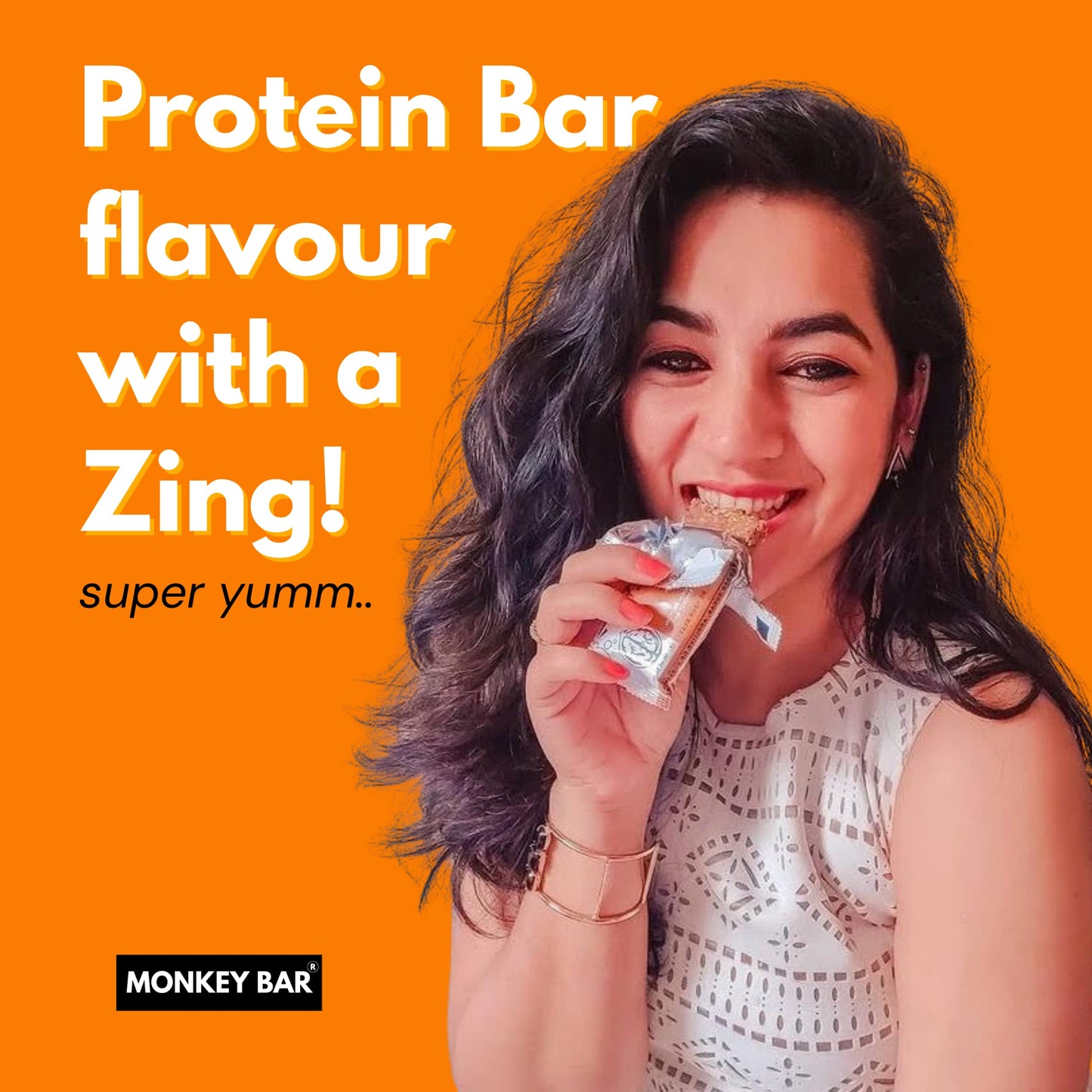 MONKEY BAR - Walnut Cinnamon Protein Bar - 8 Bars, 50g each, 10g Protei- image 6