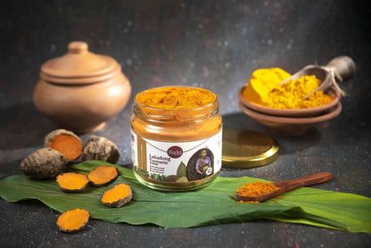 Kudej Lakadong Turmeric Powder with highest curcumin upto 9% from Meghalaya Hills| 100% Organically grown, Best haldi powder for Cooking and skin with fresh aroma| Boosts Daily health,150gms