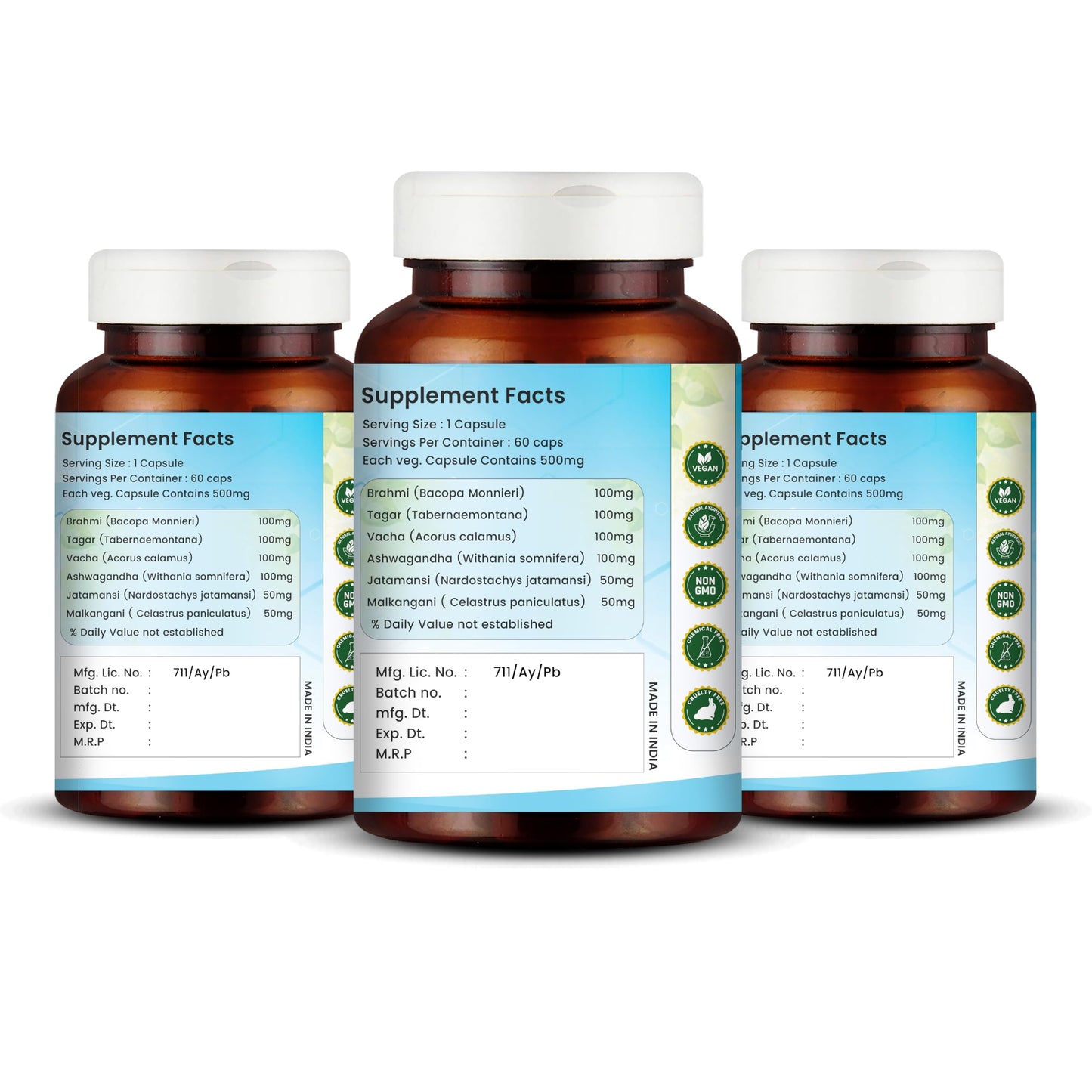 Vedikroots BlisSlip | Promotes Restful Sleep | Natural Sleep Support Su- image 6