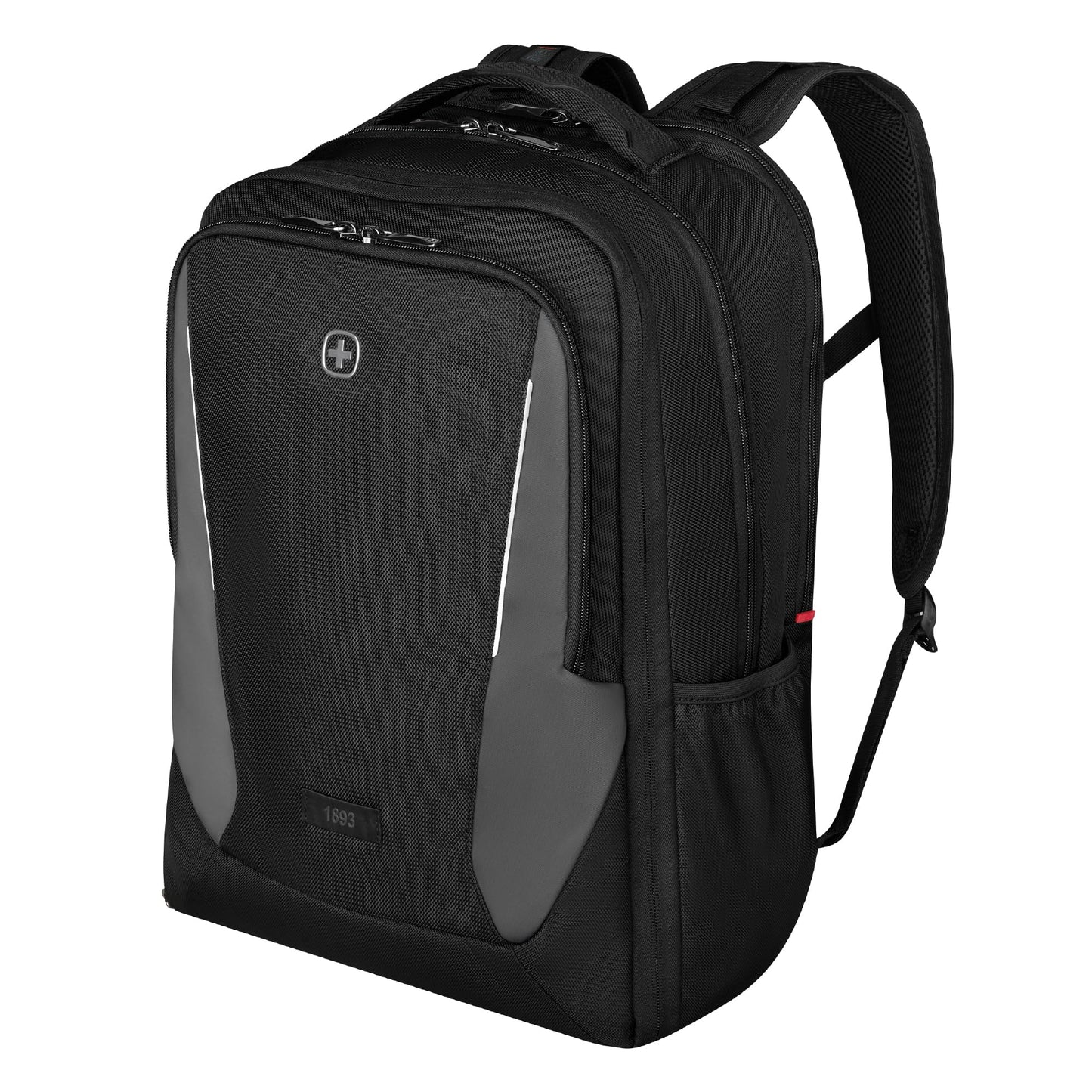 WENGER, New Essentials 2023, XE Extent 17 inches Laptop Backpack (37 liters), 50 cm, Black, 612741, Travel Bag with Tablet Pocket | Swiss Designed