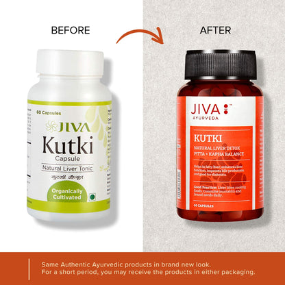 Jiva Kutki - 60 (Pack of 1) Capsules | Liver Support & Detox