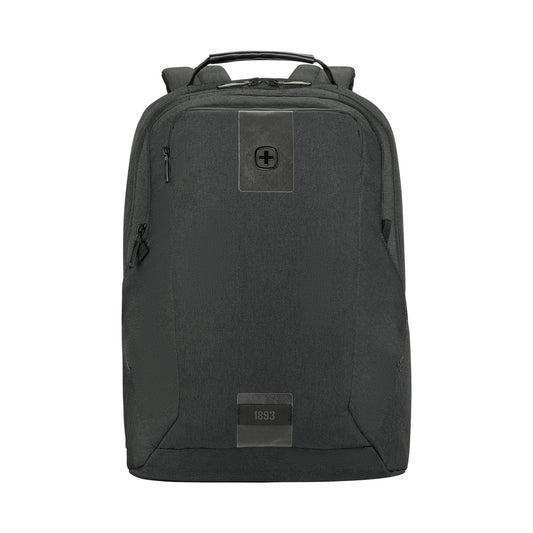 WENGER, MX ECO Professional, 16 Inch Laptop Backpack, 20 Liters Charcoal, Swiss Designed-Blend of Style and Function, 612261