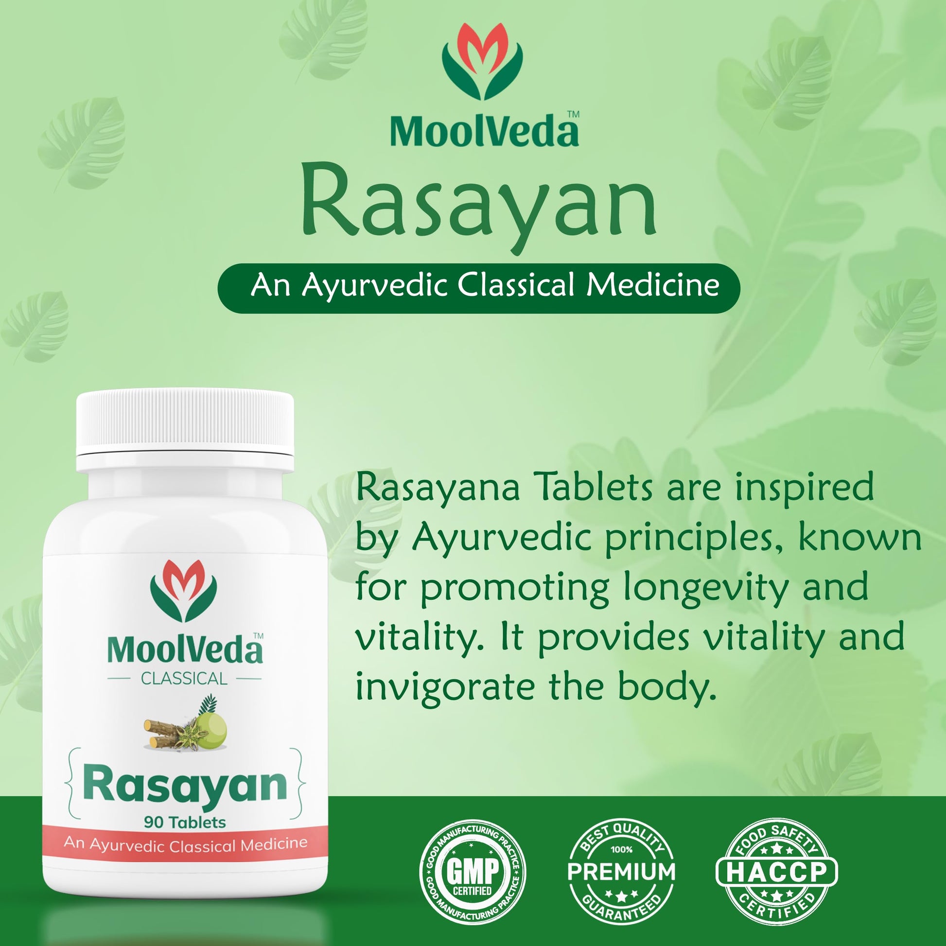 Moolveda Rasayan Tablets | 90 Veg Tablets | Pack of 1- image 6