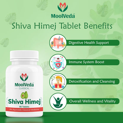 Moolveda Organic 100% Natural & Pure Shiva Himej Tablets Uses For Herba- image 4