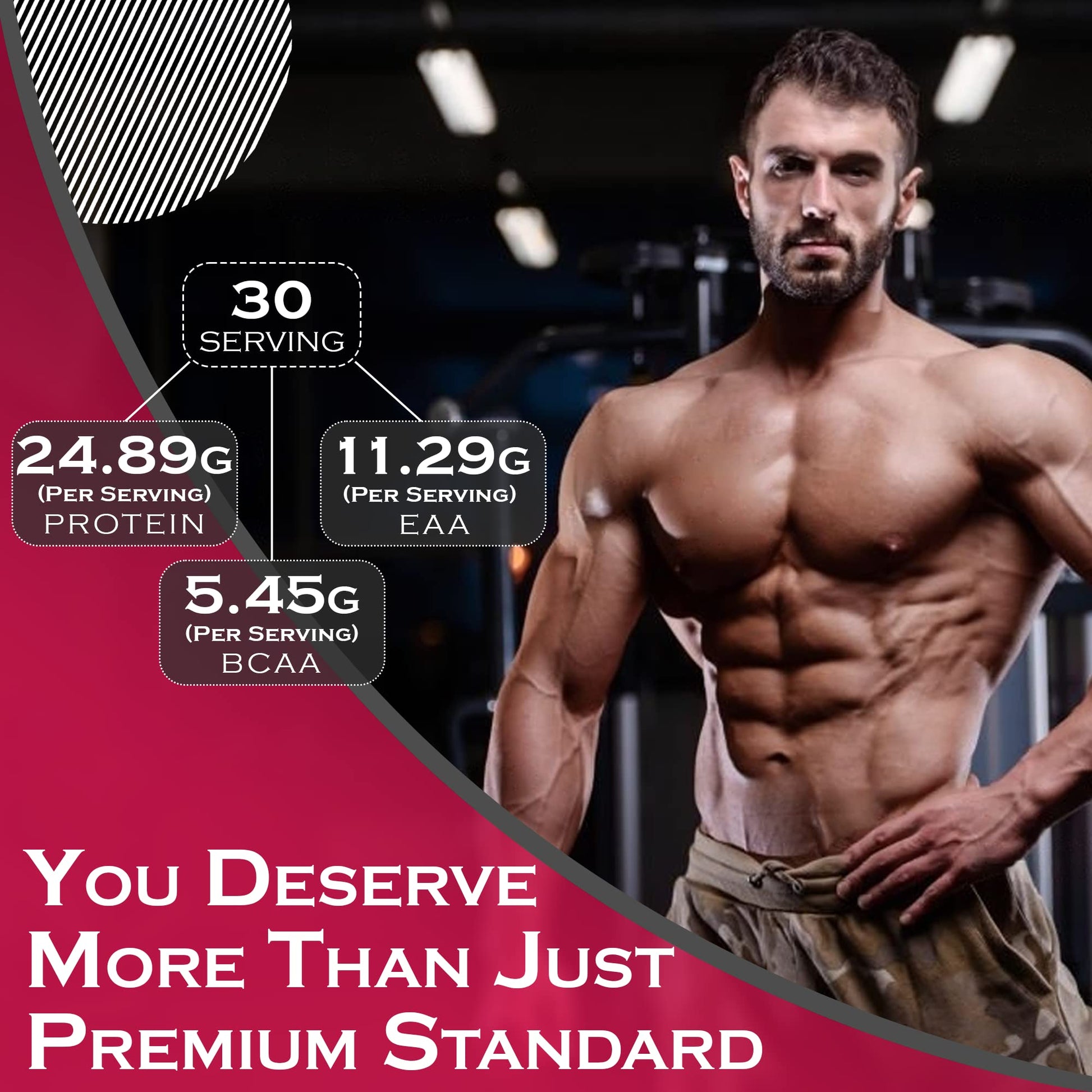 Nakpro HYDRO Whey Protein Hydrolyzed | 25.4g Protein, 5.8g BCAA | 1Kg M- image 6