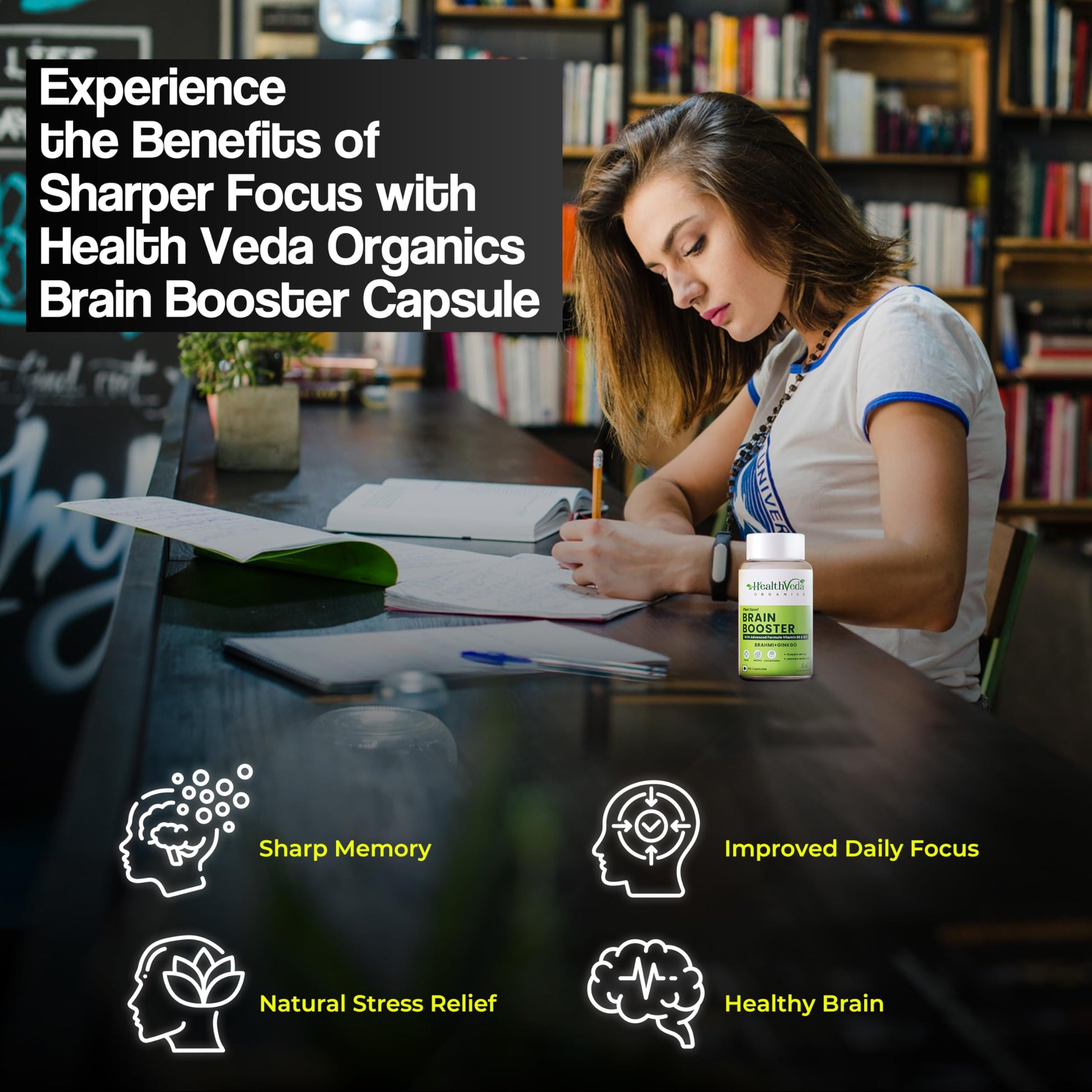 HEALTH VEDA ORGANICS PRIVATE LIMITED Plant Based With Ginkgo Biloba & B- image 7