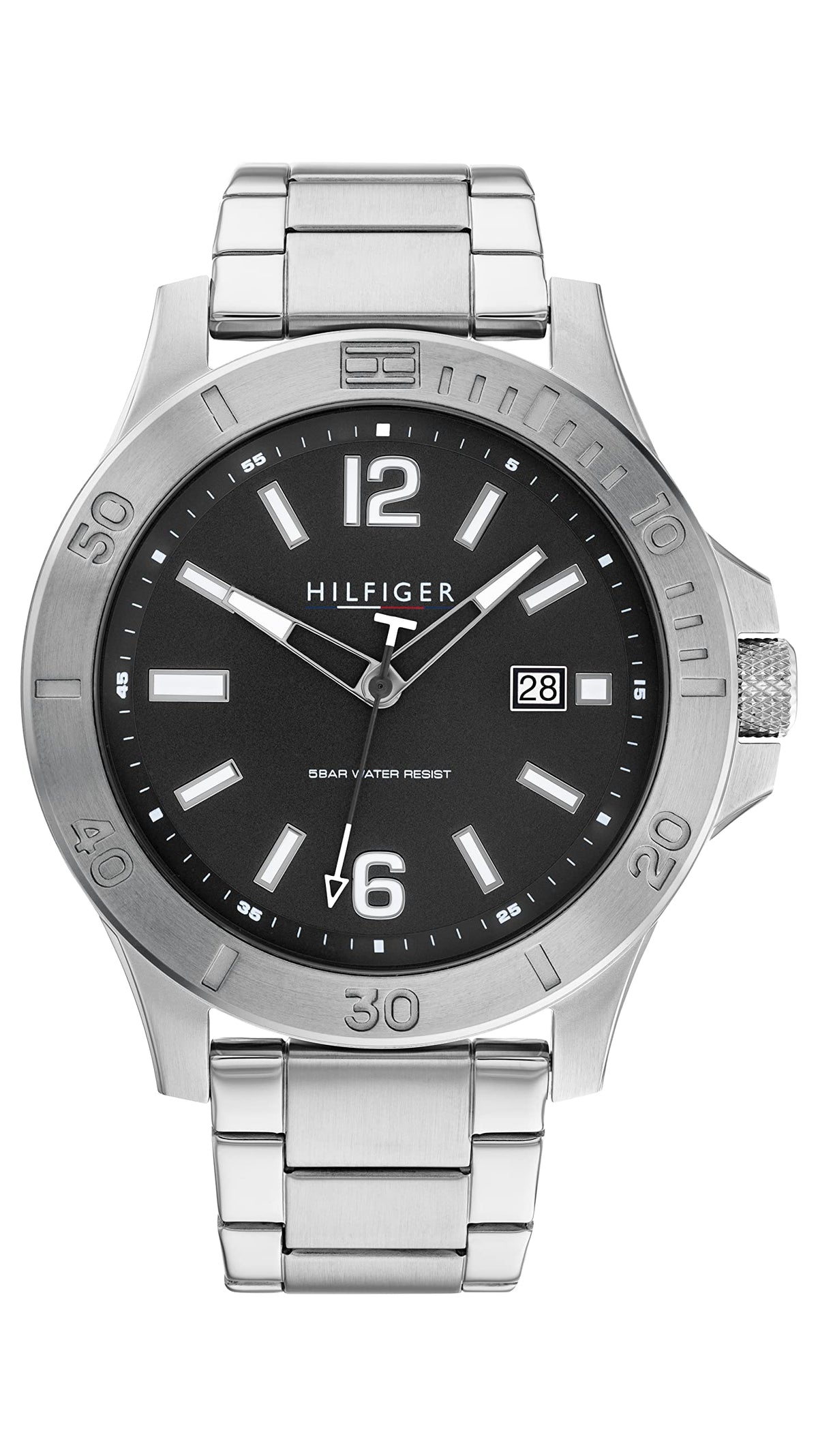 Tommy Hilfiger Grey Dial Round Shaped Sport Men Analog Watch_TH1791995W