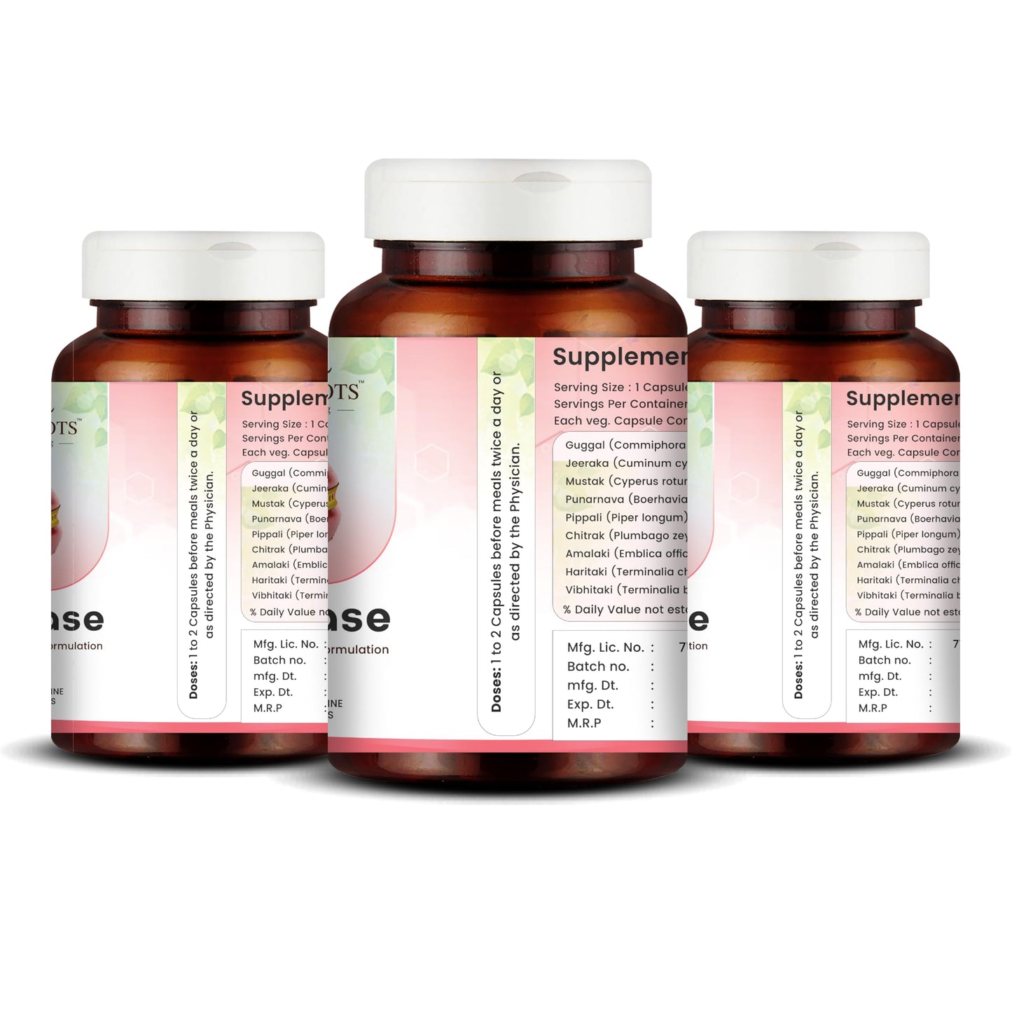 Vedikroots InchEase | Ayurvedic Supplement for Healthy Weight Loss Mana- image 6